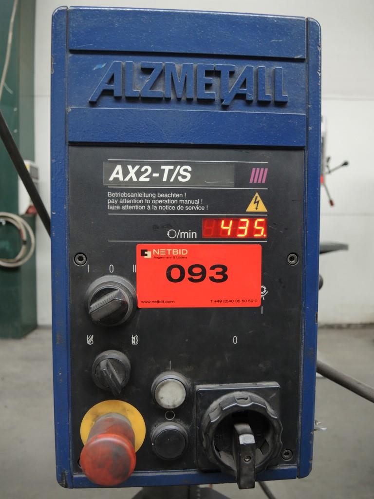 Alzmetall AX2-T/S Tischbohrmaschine, #93 gebraucht kaufen (Auction Premium) | NetBid Industrie-Auktionen
